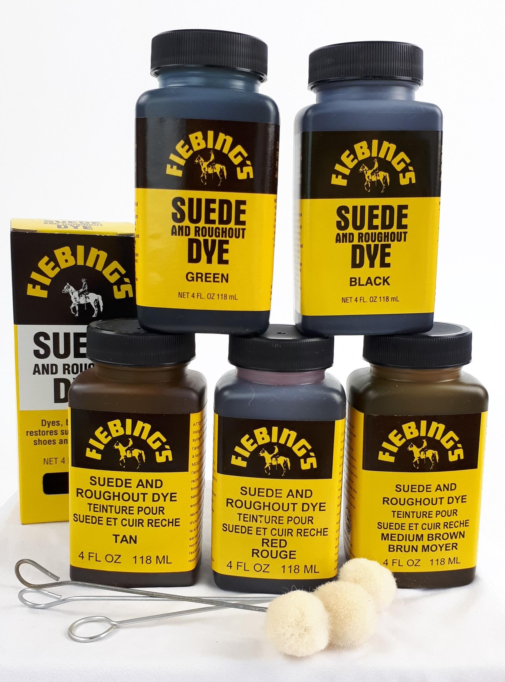 Fiebings Suede dye 4oz - Birdsall Leather Pty Ltd