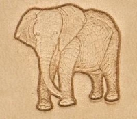 3D Stamp Elephant