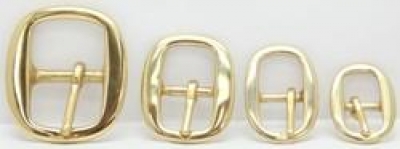 Double Swage Buckles Brass - Click for more info