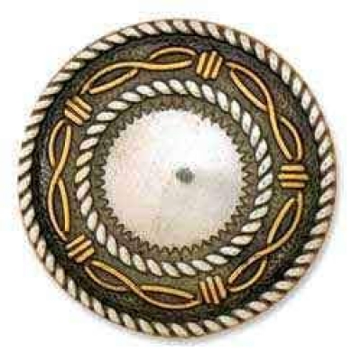 Angel Fire Round Concho 38mm - Click for more info