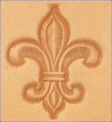 3D Stamp Fleur-de-Lis - Click for more info